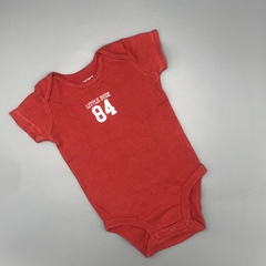Segunda Selección - Body Carters Talle 3 meses rojo bordado 84 LITTLE DUDE