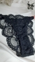 Conjunto lingerie sexy renda preta Amor - loja online