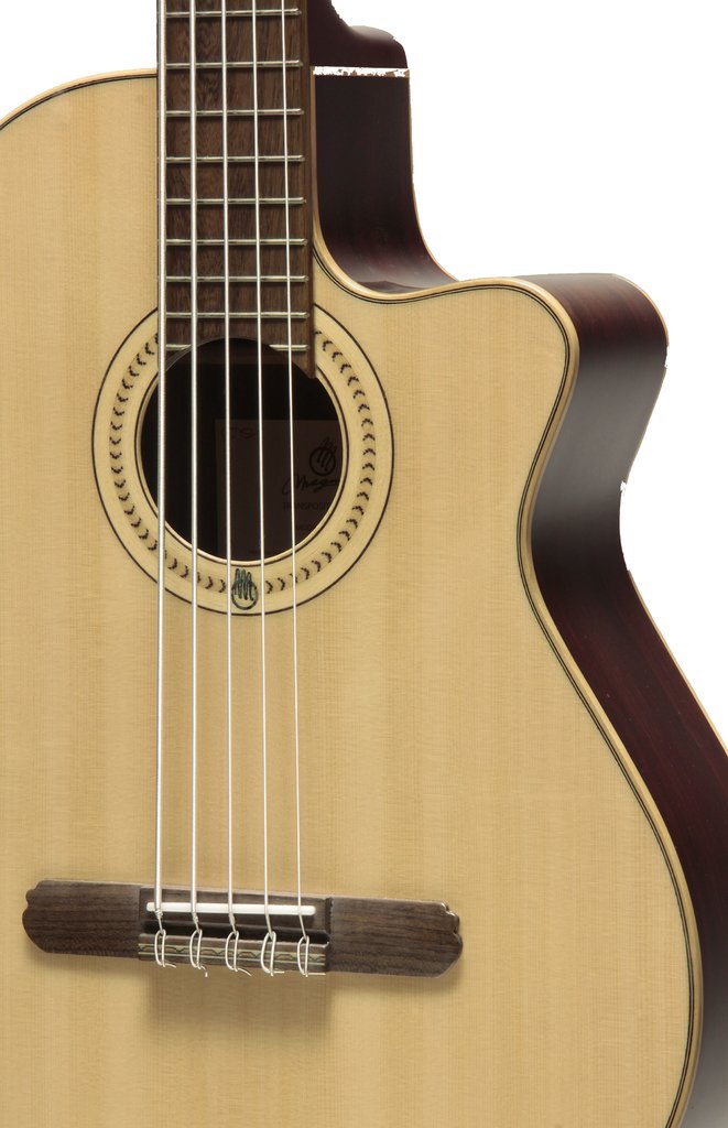 MTB100 BAJO ACÚSTICO TRANSPOSITOR EN NOGAL