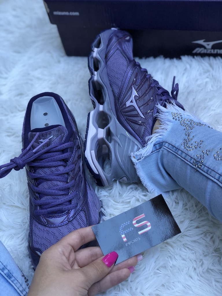 mizuno prophecy 8 roxo e lilás