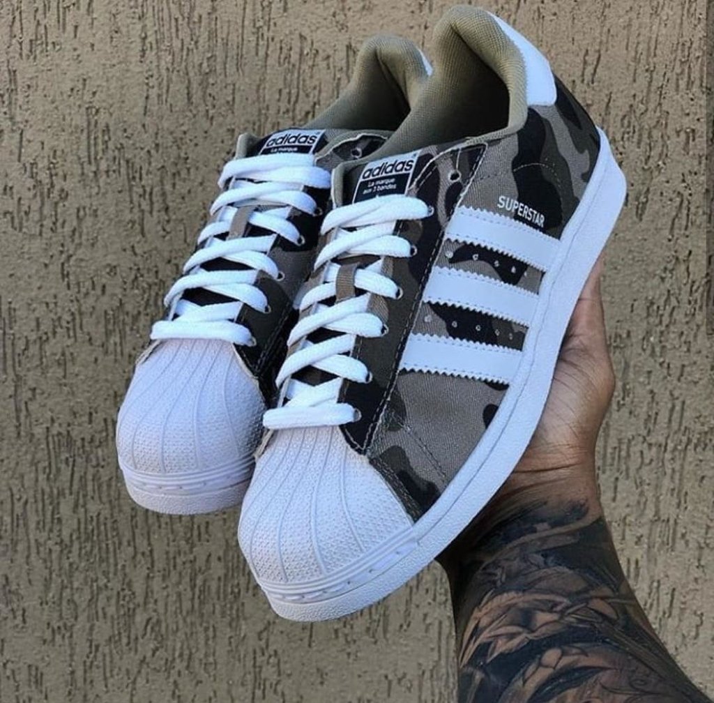 superstar adidas camuflado