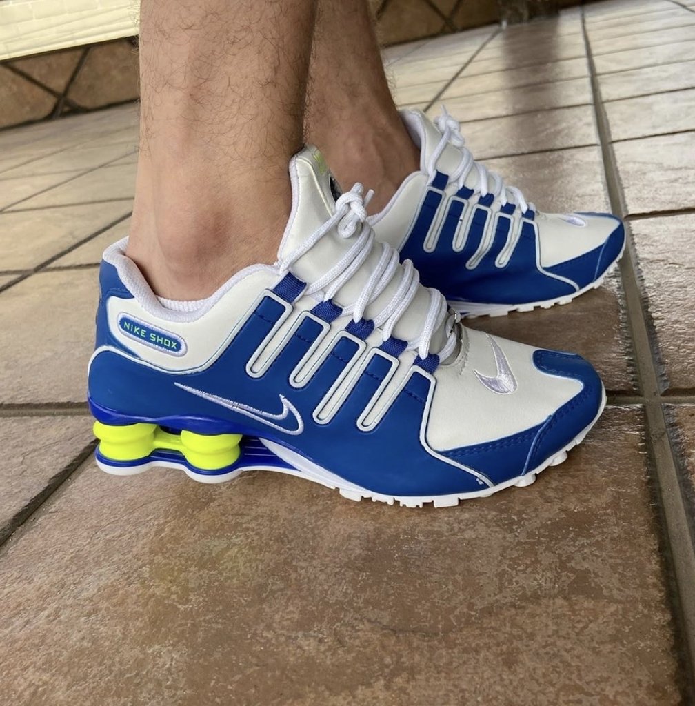 nike shox nz branco