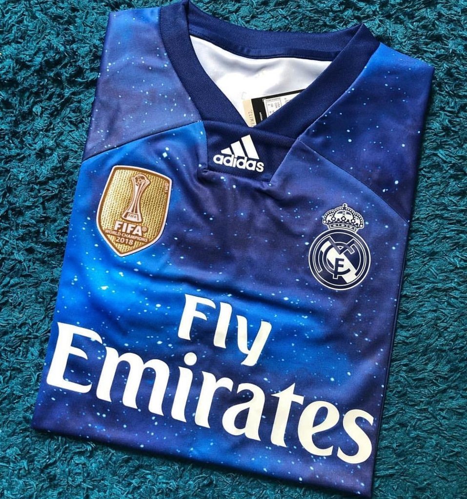 CAMISETA REAL MADRID AZUL - Comprar em Fsimports