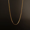 cadena cubana plana 3mm