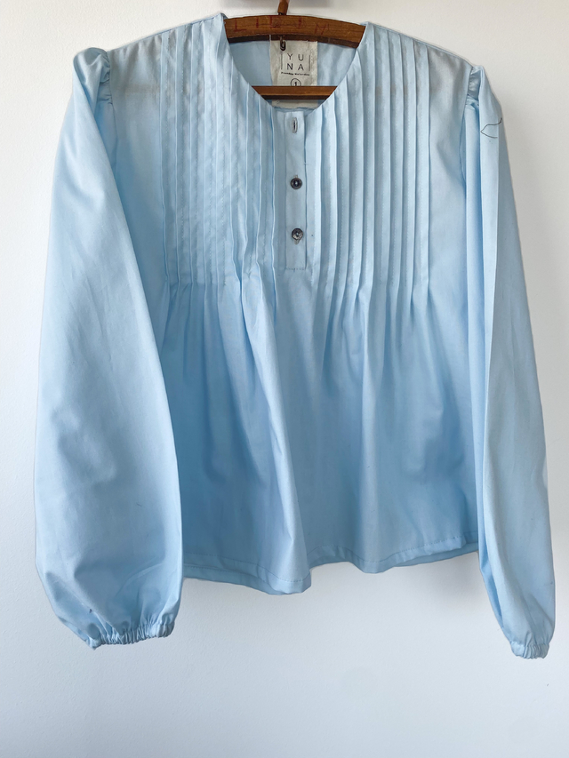 Camisa Alforzas - Comprar en YUNA - prendas naturales -