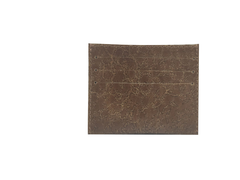 Porta tarjetero marron escamado - comprar online