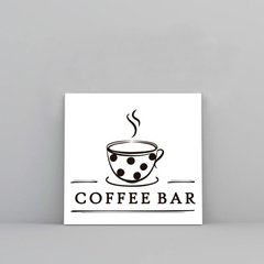 Coffee Bar Placa Decorativa
