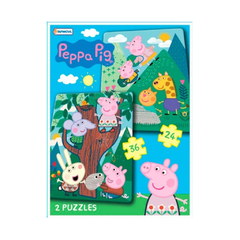 PEPPA PIG 2 PUZZLES INFANTILES