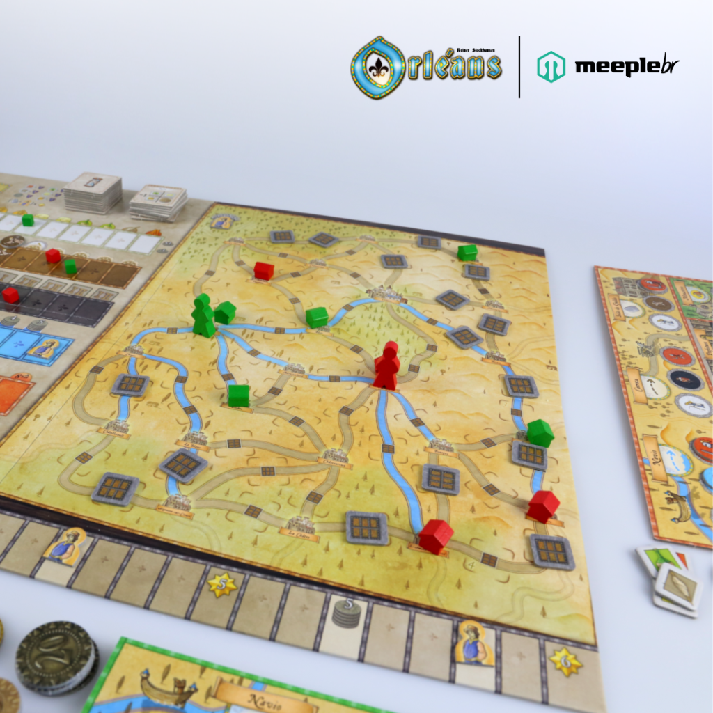 Jogo de Tabuleiro Orleans - meeplebr