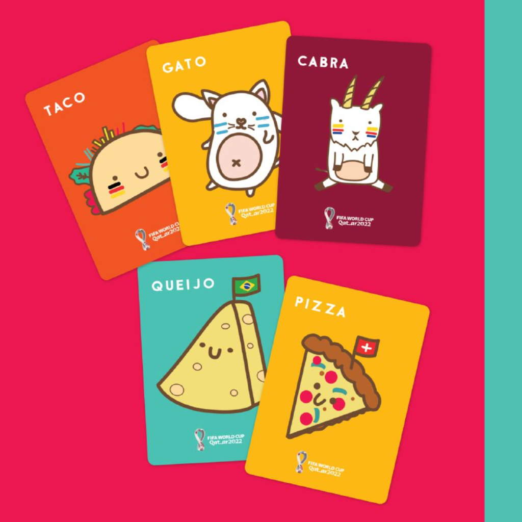 Taco Gato Cabra Queijo Pizza Card Game