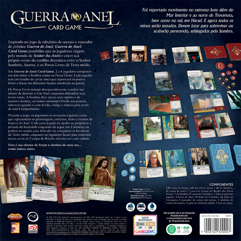 Guerra do Anel: Card Game - Playeasy