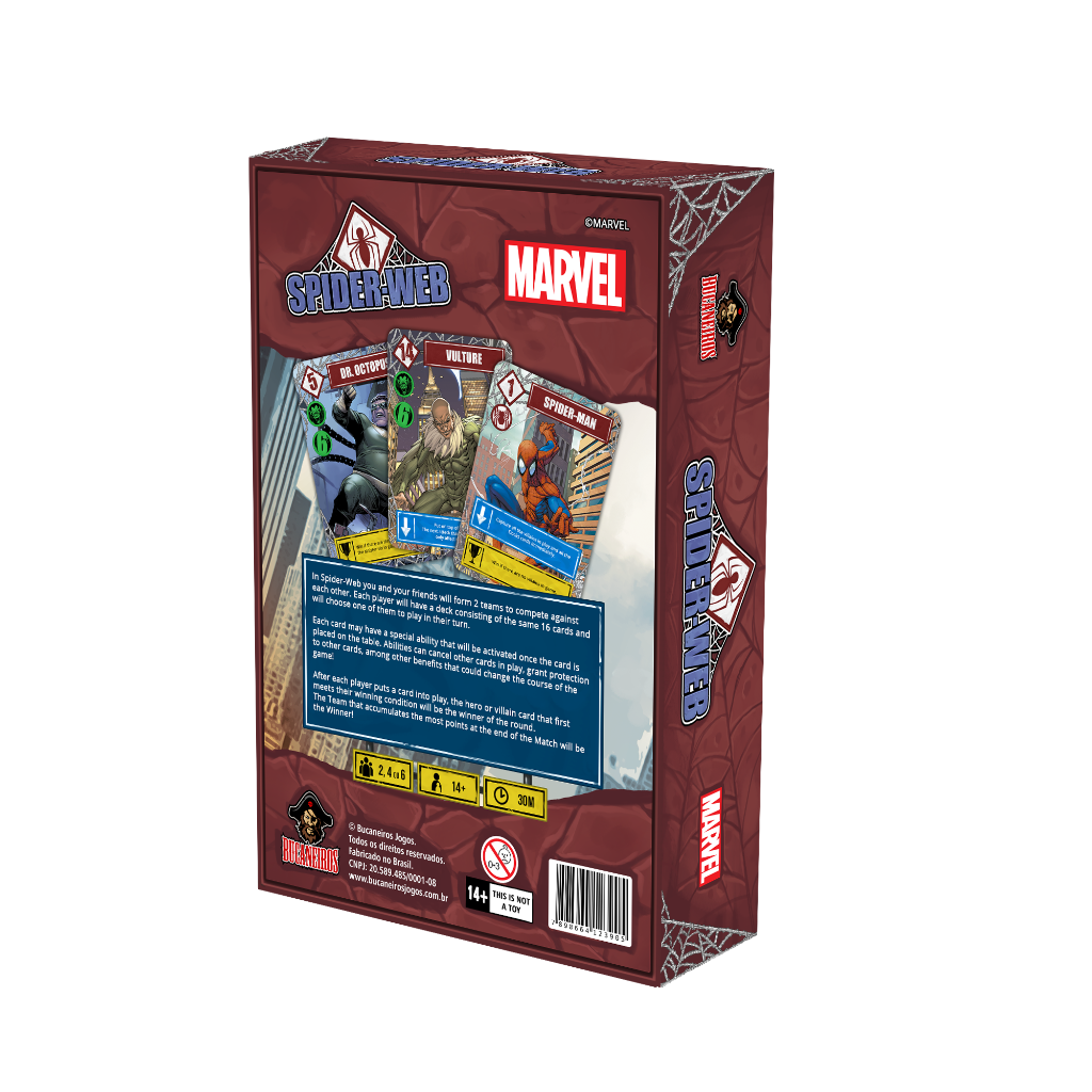 Marvel Spider Web - Comprar em Excelsior Board Games