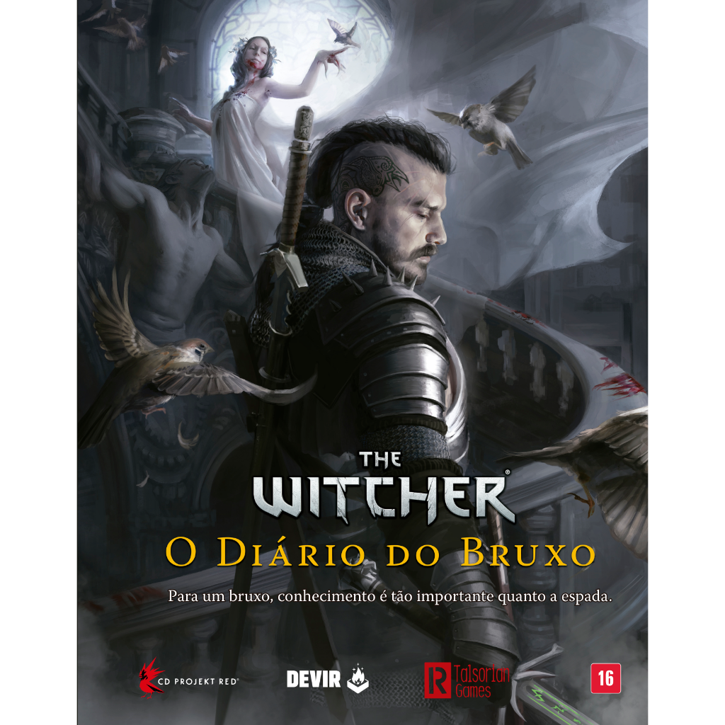 The Witcher RPG - Livro - Devir - Rollgames Board Games & Co