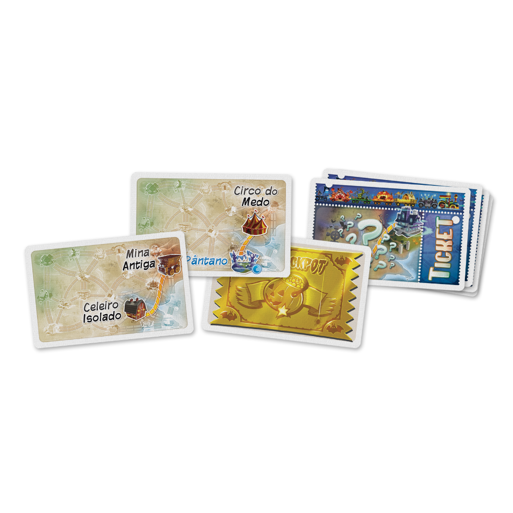 Ticket to Ride: Trem Fantasma - Playeasy