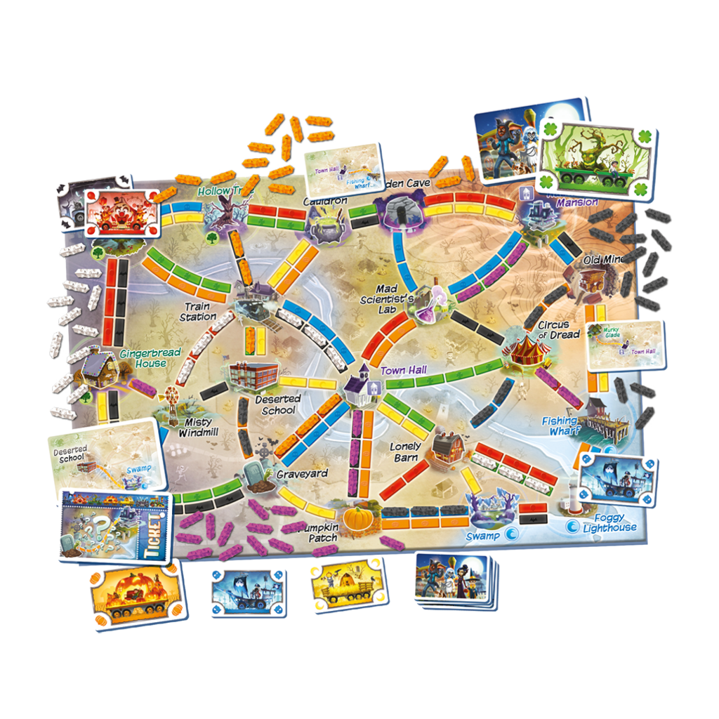 Galápagos, Ticket to Ride, Jogo de Tabuleiro para Família, 2 a 5 jogadores,  30 min