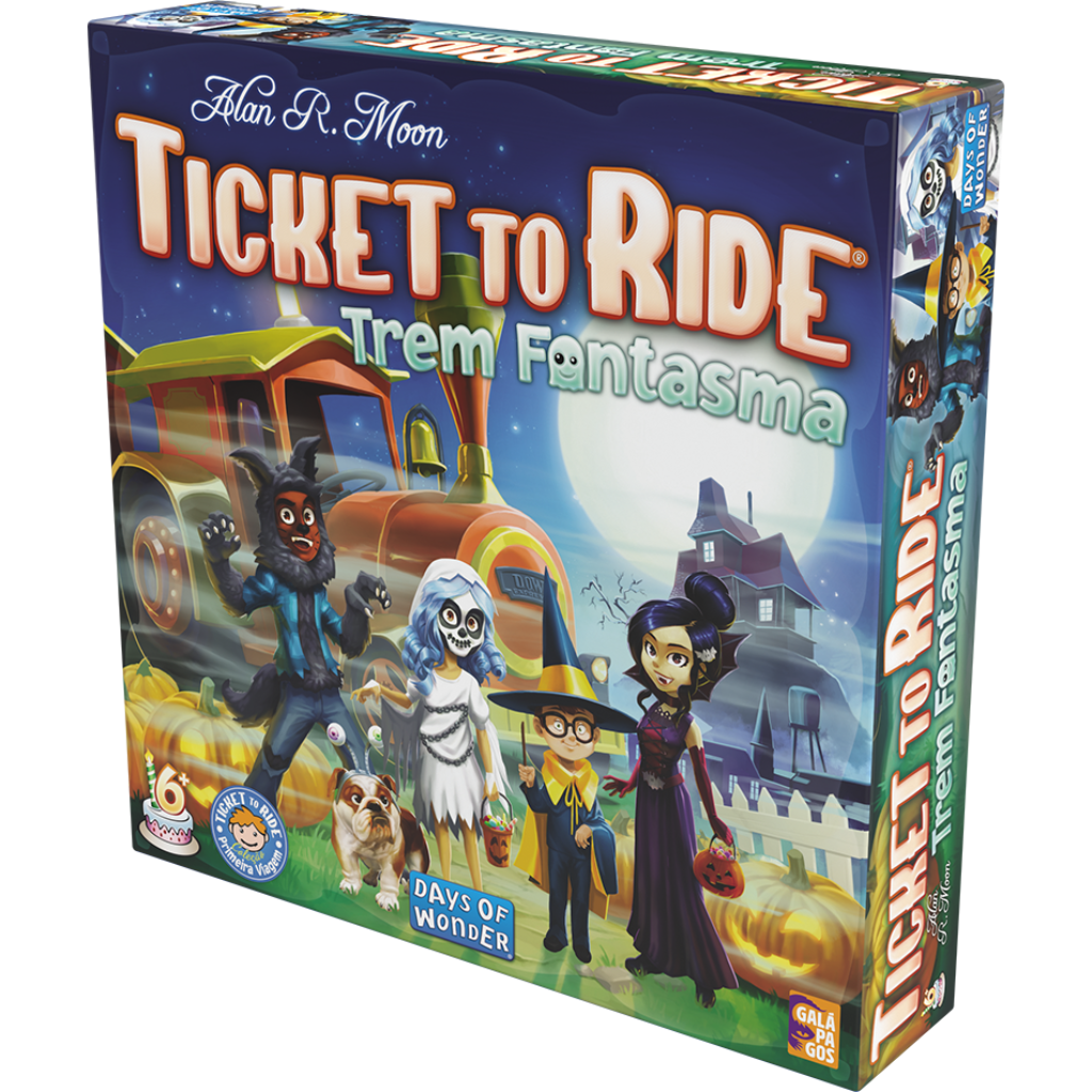 Ticket to Ride: Trem Fantasma - Excelsior Board Games