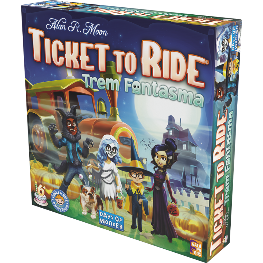 Ticket to Ride: Trem Fantasma - Jogo de Tabuleiro - Galápagos Jogos -  Outros Jogos - Magazine Luiza