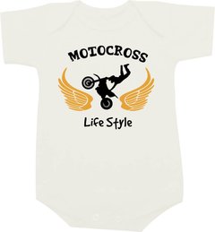 Body bebê Motocross Life Style - Comprar em Moricato