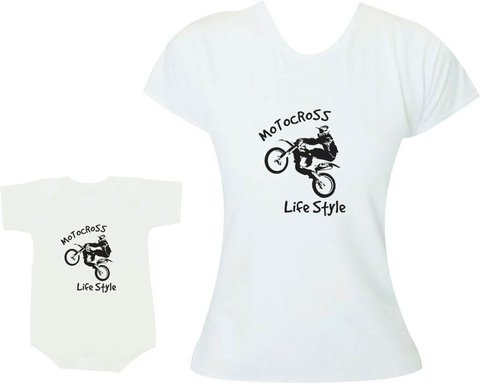 Body bebê Motocross Life Style - Comprar em Moricato