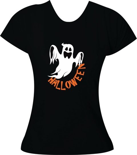 CAMISETA INFANTIL FILHA HALLOWEEN FANTASMA