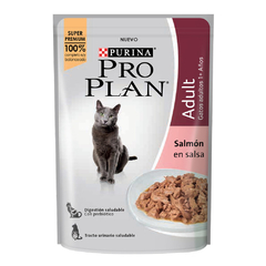 Pouch Pro Plan Adult Cat Salmon para Gatos Adultos x 85g