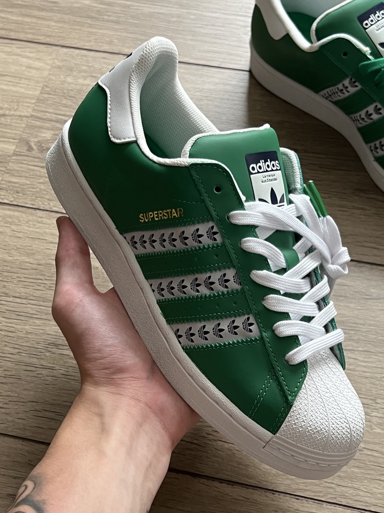 adidas superstar verde