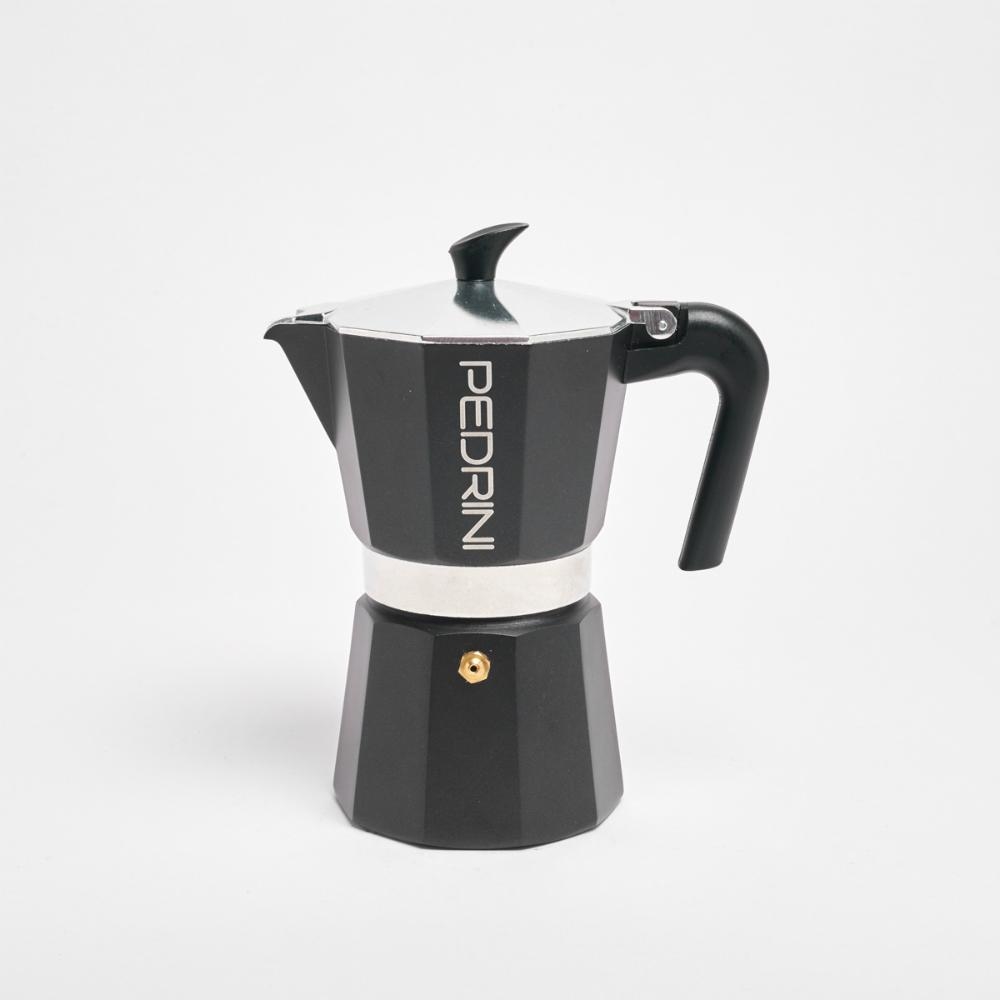 Cafetera Express Pedrini Negra 6 Pocillos