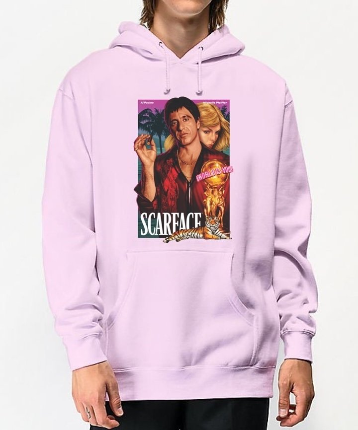 scarface moletom com capuz urban outfitters