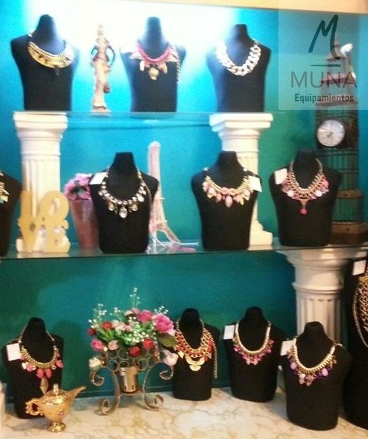 Porta Bijou De Tela Exhibidor De Collares Cadenas