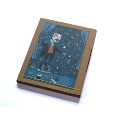 Cuaderno hojas sueltas formato 21x28 cm * Gustavo Ortega - Volcán Ediciones