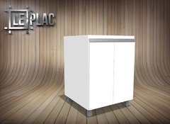 bajo mesada 60 cm 2 puertas Melamina LePlac