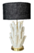 LAMPARA DE CERÁMICA SÍMIL CORAL BLANCA - tienda online