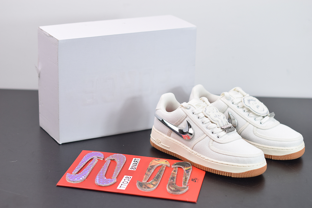 tenis nike air force 1 travis scott