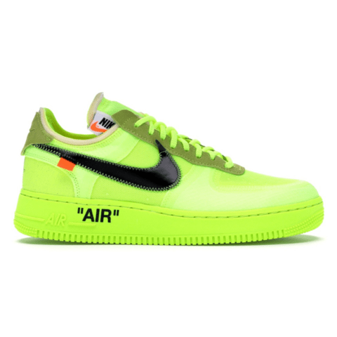off white high top air force 1