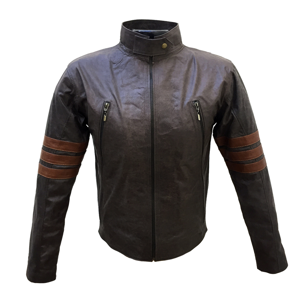Chaqueta en Cuero para Hombre Estilo Wolverine SPECIAL Kl