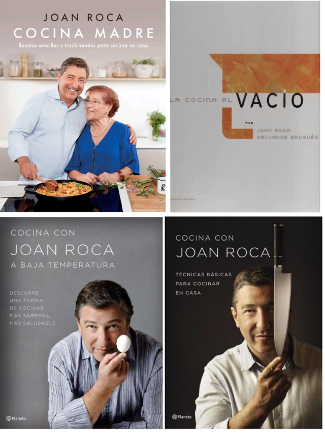 Cocina con Joan Roca + 3 libros Cocina con Joan Roca + 3 libros