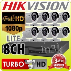 KIT HIKVISION DVR 8 + 8 CAMARAS + ACCESO--KIT HIK 1 8-8 - comprar online