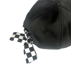 Cap CHECKERED Negra en internet