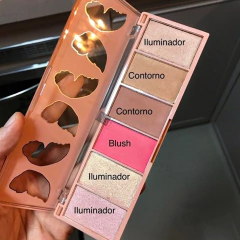 Paleta Butterfly Iluminador Rubor Contorno Rubyrose Original - tienda online