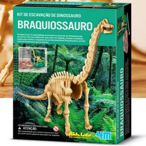 Kit de Escavação de Dinossauro Velociraptor - Educativos Brinquedos