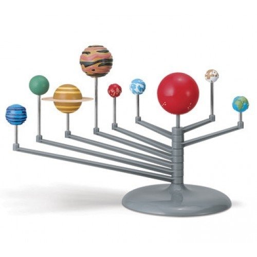 Brinquedo modelo educacional do sistema solar, kit de modelo do
