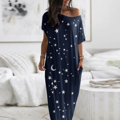 Vestido Estampa de Estrelas Ref 2732 - comprar online