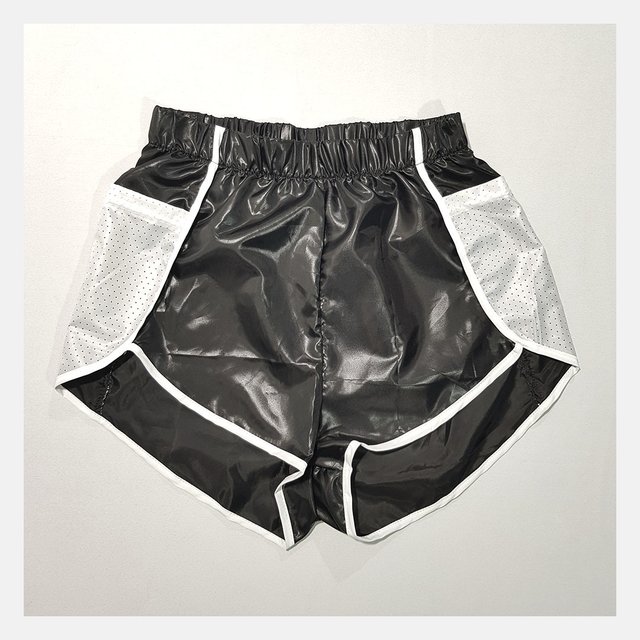 Shorts Tela Botones Con Faja | Pague Menos