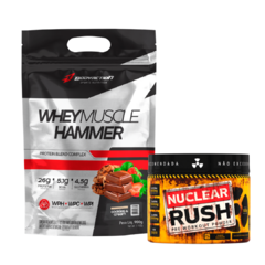 KIT WHEY MUSCLE HAMMER + NUCLEAR RUSH