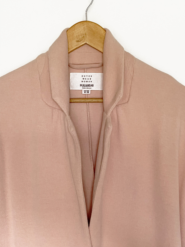 pink oversize blazer pull & bear