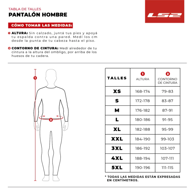 Pantalon Cordura Ls2 Chart Hombre