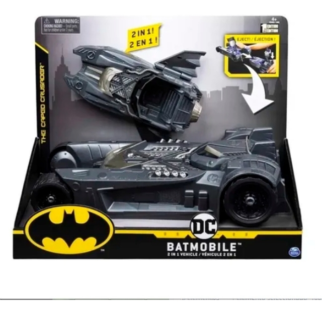 Autos Batman Batimovil Y Batilancha Dc 2 En 1 67810