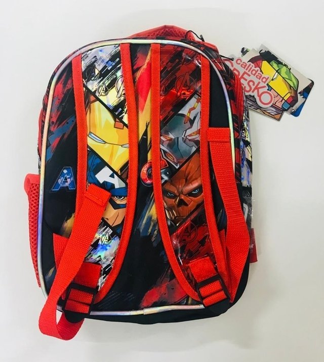 Mochila Avengers 12p Espalda Jardín Cresko