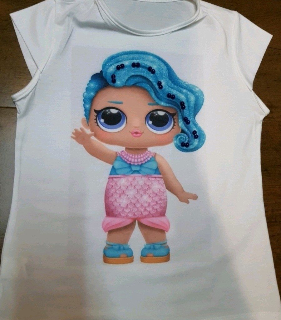 blusa de sereia