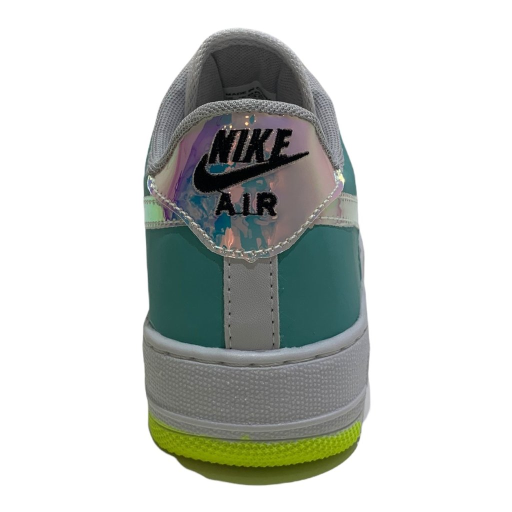 tenis nike air force verde agua
